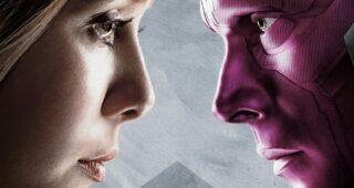 Captain America : Civil War : vision et scarlet witch