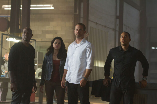 Photo Ludacris, Michelle Rodriguez, Paul Walker, Tyrese Gibson