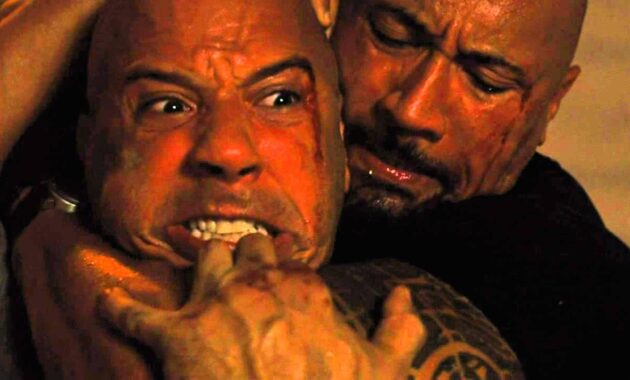 Fast & Furious 8 : vin diesel dwayne johnson