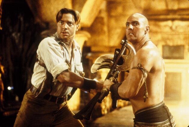 Photo Brendan Fraser, Arnold Vosloo