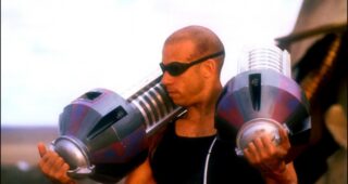 Pitch black : Photo Vin Diesel