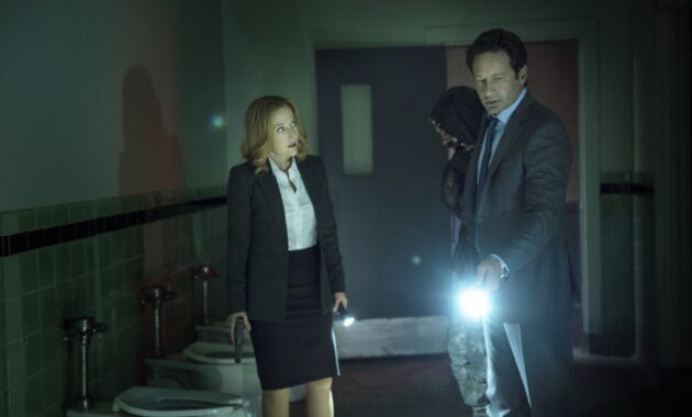 saison 10 : Photo Gillian Anderson, David Duchovny