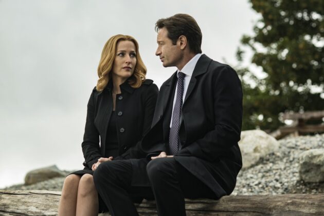 Photo Gillian Anderson, David Duchovny