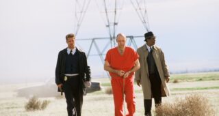 Seven : Photo Brad Pitt, Kevin Spacey, Morgan Freeman