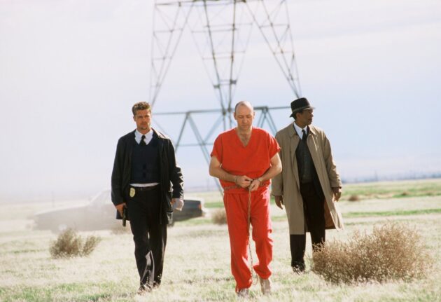 Photo Brad Pitt, Kevin Spacey, Morgan Freeman