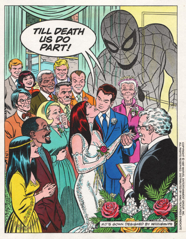 Comics Le mariage de Spider-Man