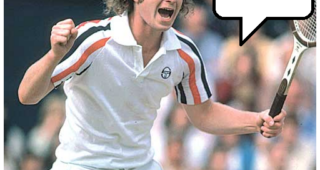 Bord Vs McEnroe : john mcenroe