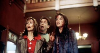 Neve Campbell : Photo Neve Campbell, Courteney Cox
