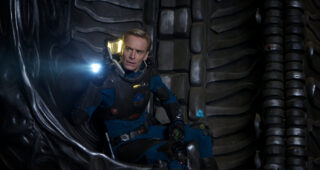 Prometheus : Photo Michael Fassbender