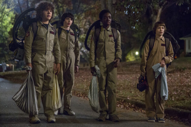 Photo Caleb McLaughlin, Finn Wolfhard, Gaten Matarazzo, Noah Schnapp