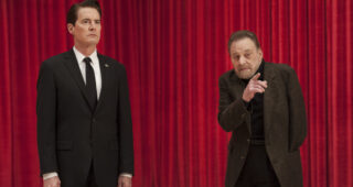 Twin Peaks saison 3 : Photo Kyle MacLachlan; Al Strobel