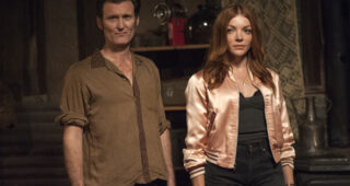 Twin Peaks saison 3 : Photo Nicole LaLiberte, George Griffith