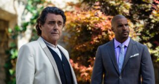 American Gods saison 1 : Photo Ian McShane, Ricky Whittle
