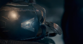 Avengers : l'Ère d'Ultron : Photo Casque Captain America