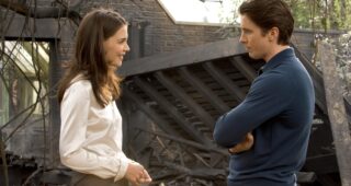 Batman Begins : Photo Katie Holmes, Christian Bale