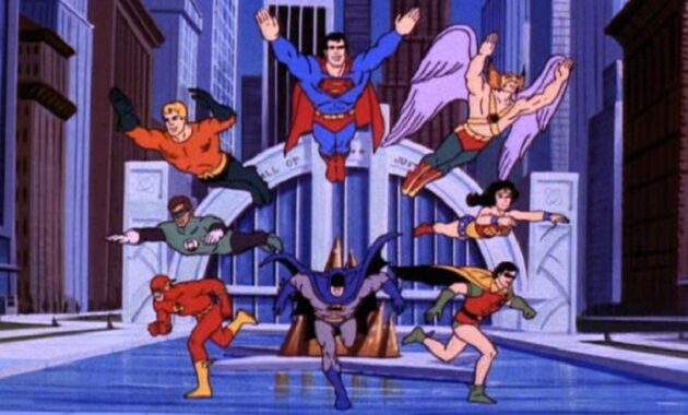 Justice League : Photo Hall of Justice