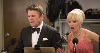 Pitch Perfect 2 : Photo Elizabeth Banks, John Michael Higgins