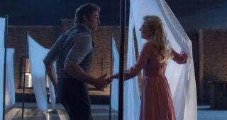 The Greatest Showman On Earth : Photo Hugh Jackman, Michelle Williams