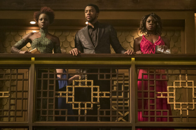 Photo Chadwick Boseman, Lupita Nyong'o