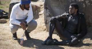 Black Panther : Photo Chadwick Boseman, Ryan Coogler