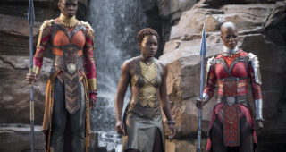 Black Panther : Photo Lupita Nyong'o, Danai Gurira