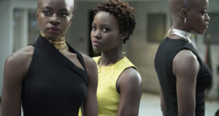 Black Panther : Photo Lupita Nyong'o, Danai Gurira