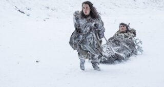 Game of Thrones Saison 7 : Photo Isaac Hempstead Wright, Ellie Kendrick