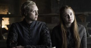 Gwendoline Christie : Photo Sophie Turner, Game of Thrones