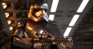Gwendoline Christie : Photo Star Wars : Le Réveil de la Force