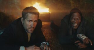 Hitman & Bodyguard : Photo Ryan Reynolds, Samuel L. Jackson