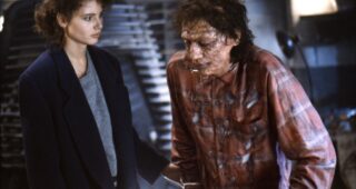 La Mouche : Photo Geena Davis, Jeff Goldblum