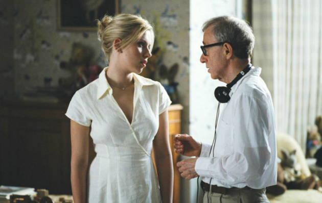 Photo Scarlett Johansson, Woody Allen