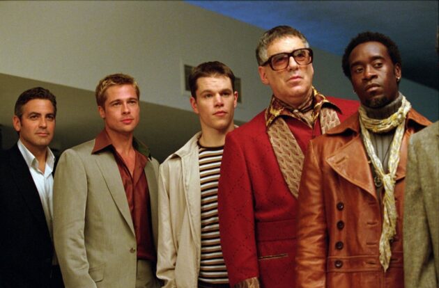 Photo George Clooney, Brad Pitt, Elliott Gould, Don Cheadle, Matt Damon