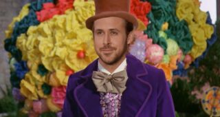 Ryan Gosling : Photo Willy Wonka