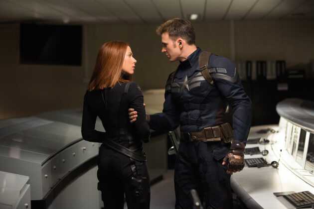 Photo Chris Evans, Scarlett Johansson