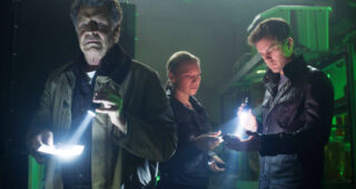 Fringe : Photo John Noble, Anna Torv, Joshua Jackson