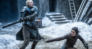 Game of Thrones Saison 7 : Photo , Maisie Williams, Gwendoline Christie