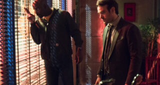 The Defenders : Photo Mike Colter, Charlie Cox