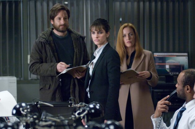 Photo Amanda Peet, David Duchovny, Gillian Anderson