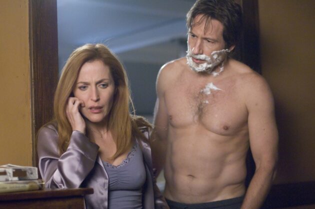Photo Gillian Anderson, David Duchovny