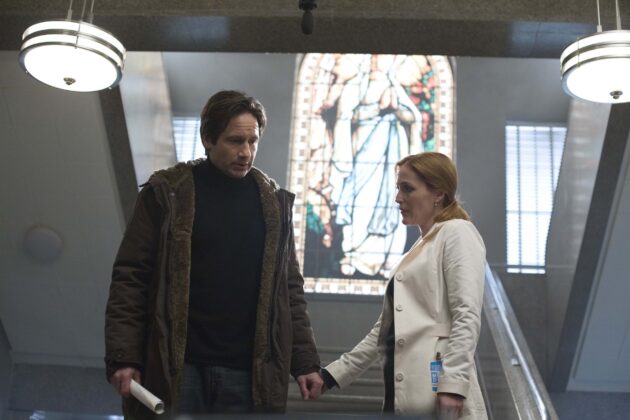 Photo Gillian Anderson, David Duchovny