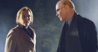 X-Files : Regéneration : Photo Mitch Pileggi, Gillian Anderson