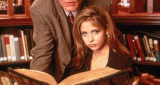 Buffy contre les vampires : Photo Sarah Michelle Gellar, Anthony Stewart Head