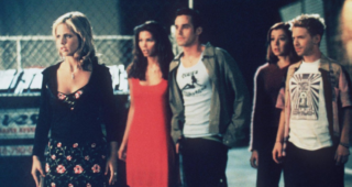 Buffy contre les vampires : Photo Sarah Michelle Gellar, Nicholas Brendon, Alyson Hannigan, Charisma Carpenter, Seth Gre