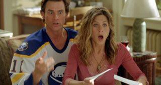 Jim Carrey : Photo Bruce tout-puissant, Jennifer Aniston