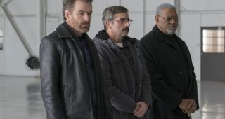 Last Flag Flying : Photo Bryan Cranston, Steve Carell, Laurence Fishburne