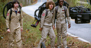 Stranger Things saison 2 : Photo Finn Wolfhard, Gaten Matarazzo, Caleb McLaughlin