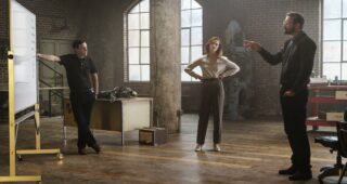 Halt and Catch Fire : Photo Scoot McNairy, Kerry Bishé, Lee Pace