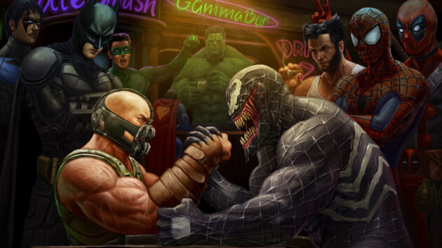 photo DC vs Marvel