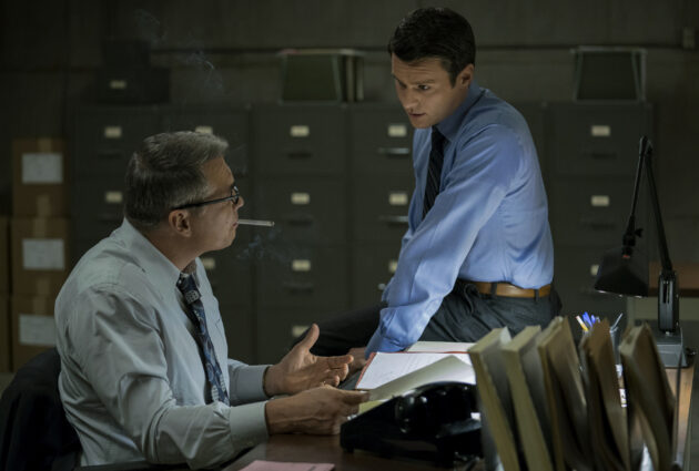 Photo Mindhunter, Jonathan Groff, Holt McCallany
